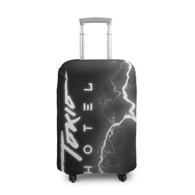 Чехол для чемодана 3D с принтом Tokio Hotel (8) в Екатеринбурге, 86% полиэфир, 14% спандекс | двустороннее нанесение принта, прорези для ручек и колес | hotel | japan | music | pop rock | rock | tokio | tokio hotel | музыка | отель | поп рок | рок | токийский отель | токио | япония