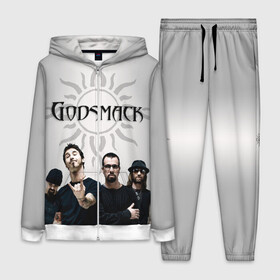 Женский костюм 3D с принтом Godsmack в Екатеринбурге,  |  | alternative | american rock | crimson | grunge | hardrock | heavy | heavy metal | i stand alone | nu metal | post grunge | rock | sully erna | альтернатива | грандж | рок | хард рок | хэви