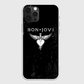 Чехол для iPhone 12 Pro с принтом Bon Jovi в Екатеринбурге, силикон | область печати: задняя сторона чехла, без боковых панелей | bon jovi | john | альбом | арена | бон | бон джови | глэм | группа | джови | джон | метал | музыка | надпись | песни | поп | попрок | рок | рокер | смайл | солист | софт | стена | хард | хеви | хевиметал