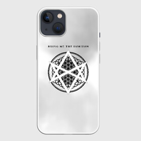 Чехол для iPhone 13 с принтом Bring Me the Horizon в Екатеринбурге,  |  | bmth | bring me the horizon | альтернативный | бмт | бмтх | бмтш | брин | бринг | горизонт | достань для меня | дэткор | зе | метал | ми | рок | хоризон | электроник