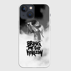 Чехол для iPhone 13 mini с принтом Bring Me the Horizon в Екатеринбурге,  |  | bmth | bring me the horizon | альтернативный | бмт | бмтх | бмтш | брин | бринг | горизонт | достань для меня | дэткор | зе | метал | ми | рок | хоризон | электроник