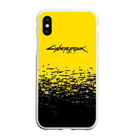 Чехол для iPhone XS Max матовый с принтом CYBERPUNK 2077 в Екатеринбурге, Силикон | Область печати: задняя сторона чехла, без боковых панелей | 2019 | cd project red | cyberpunk 2077 | hacker | keanu reeves | maelstrom | militech | night city | quadra | samurai | sci fi | trauma team | v | ви | киану ривз | киберпанк 2077 | логотип | роботы | самураи | фантаст