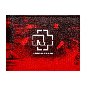 Обложка для студенческого билета с принтом RAMMSTEIN в Екатеринбурге, натуральная кожа | Размер: 11*8 см; Печать на всей внешней стороне | music | rammstein | rock | группа | музыка | музыканты | рамштайн | рок