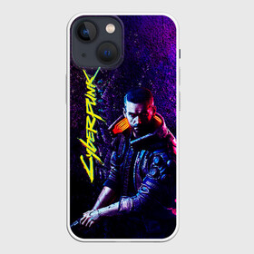 Чехол для iPhone 13 mini с принтом Cyberpunk 2077 в Екатеринбурге,  |  | cyberpunk | future | implant | neon | noir | punk | retrowave | robots | techno | witcher | будущее | градиент | игры | киберпанк | мужские | неон | нуар | премьера | текстура | техно