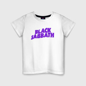 Детская футболка хлопок с принтом black sabbath в Екатеринбурге, 100% хлопок | круглый вырез горловины, полуприлегающий силуэт, длина до линии бедер | black sabbath | black sabbath альбомы | black sabbath песня | black sabbaths | black sabbaths paranoid | rock | блэк саббат | блэк саббат слушать | рок