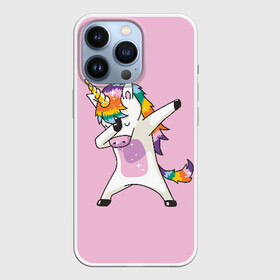 Чехол для iPhone 13 Pro с принтом Единорог в Екатеринбурге,  |  | animal | cool | cute | fabulous | horn | horse | magical | pink | rainbow | unicorn | волшебный | единорог | животное | лошадь | милый | прикольный | радуга | рог | розовый | сказочный