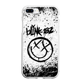 Чехол для iPhone 7Plus/8 Plus матовый с принтом BLINK-182 в Екатеринбурге, Силикон | Область печати: задняя сторона чехла, без боковых панелей | blink | music | rock | блинк | группа | музыка | музыканты | рок