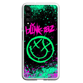 Чехол для Honor 20 с принтом BLINK-182 в Екатеринбурге, Силикон | Область печати: задняя сторона чехла, без боковых панелей | blink | music | rock | блинк | группа | музыка | музыканты | рок