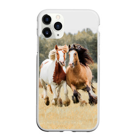 Чехол для iPhone 11 Pro Max матовый с принтом Лошади в Екатеринбурге, Силикон |  | animal | free | horse | mane | nature | pair | polish | wild | грива | дикий | животное | конь | лоск | лошадь | пара | природа | свободный | скакун