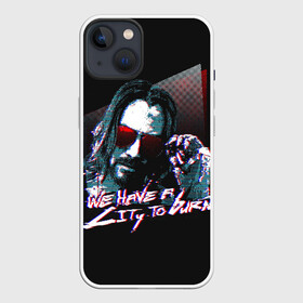 Чехол для iPhone 13 с принтом Cyberpunk 2077 в Екатеринбурге,  |  | 2077 | cd | city | cyberpunk | e3 | keanu | netrunner | night | projekt | red | reeves | solo | techie | v | ви | киану ривз | киберпанк | найт | нетраннер | сити | соло | технарь