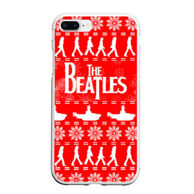 Чехол для iPhone 7Plus/8 Plus матовый с принтом The Beatles (6) в Екатеринбурге, Силикон | Область печати: задняя сторона чехла, без боковых панелей | Тематика изображения на принте: beatles | merry christmas | music | rock | the beatles | yellow submarine | битлз | джон леннон | легенда | музыка | новогодний свитшот | новый год | пит бест | рок