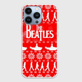 Чехол для iPhone 13 Pro с принтом The Beatles (6) в Екатеринбурге,  |  | beatles | merry christmas | music | rock | the beatles | yellow submarine | битлз | джон леннон | легенда | музыка | новогодний свитшот | новый год | пит бест | рок