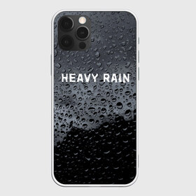 Чехол для iPhone 12 Pro Max с принтом Heavy Rain в Екатеринбурге, Силикон |  | дождь | жертва | капает | капли | ливень | мастер | оригами | складывать