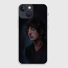 Чехол для iPhone 13 mini с принтом Оли в Екатеринбурге,  |  | amo | bmth | bring me the horizon | oliver sykes | sleepwalking | амо | оливер сайкс