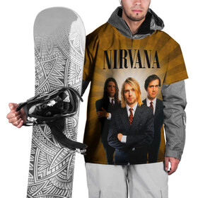 Накидка на куртку 3D с принтом Nirvana в Екатеринбурге, 100% полиэстер |  | 90 | alternative | crimson | david grohl | foo fighters | grunge | kurt cobain | music | nirvana | rip | rock | smile | гранж | группа | девяностые | курт кобейн | музыка | нирвана | рок