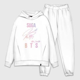 Мужской костюм хлопок OVERSIZE с принтом SUGA BTS АВТОГРАФ в Екатеринбурге,  |  | bts | bts boy | bts love | k pop | love yourself | suga. | айдол | битиэс | бтс | ким тэ хен | фанфик бтс | чон чонгук