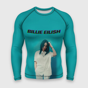 Мужской рашгард 3D с принтом Billie Eilish в Екатеринбурге,  |  | ayelish | bad guy | billie eilish | eilish | билли айлиш | эйлиш | элиш