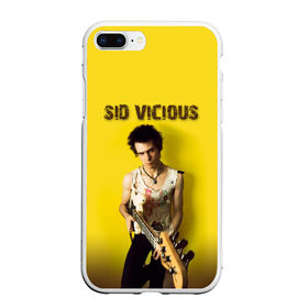 Чехол для iPhone 7Plus/8 Plus матовый с принтом Sid Vicious в Екатеринбурге, Силикон | Область печати: задняя сторона чехла, без боковых панелей | Тематика изображения на принте: england | music | my way | no future | sid and nancy | sid vicious | trash | музыка | панк | рок | сид вишес | сид и ненси