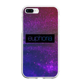 Чехол для iPhone 7Plus/8 Plus матовый с принтом сериал Euphoria в Екатеринбурге, Силикон | Область печати: задняя сторона чехла, без боковых панелей | zendaya | зендея | ру беннетт | сериал euphoria | эйфория