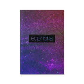 Обложка для паспорта матовая кожа с принтом сериал Euphoria в Екатеринбурге, натуральная матовая кожа | размер 19,3 х 13,7 см; прозрачные пластиковые крепления | zendaya | зендея | ру беннетт | сериал euphoria | эйфория