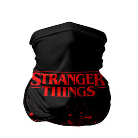 Бандана-труба 3D с принтом STRANGER THINGS в Екатеринбурге, 100% полиэстер, ткань с особыми свойствами — Activecool | плотность 150‒180 г/м2; хорошо тянется, но сохраняет форму | 11 | stranger things | одди | одиннадцатая | очень странные дела | сериалы