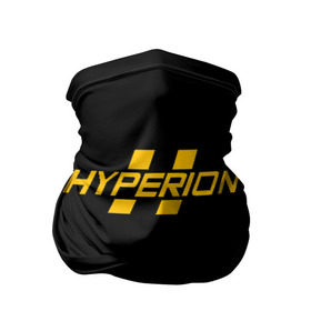 Бандана-труба 3D с принтом HYPERION в Екатеринбурге, 100% полиэстер, ткань с особыми свойствами — Activecool | плотность 150‒180 г/м2; хорошо тянется, но сохраняет форму | Тематика изображения на принте: borderlands | borderlands 3 | hyperion | бордерлендс | гиперион