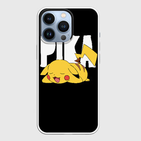 Чехол для iPhone 13 Pro с принтом Пика в Екатеринбурге,  |  | pikachu | pokeball | pokemon | пикачу | покебол | покемоны
