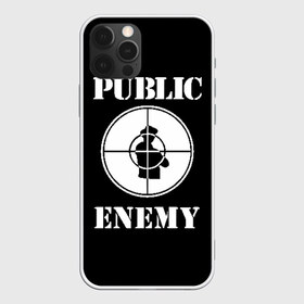 Чехол для iPhone 12 Pro Max с принтом PE в Екатеринбурге, Силикон |  | public enemy | rap | реп | рэп