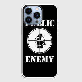 Чехол для iPhone 13 Pro с принтом PE в Екатеринбурге,  |  | Тематика изображения на принте: public enemy | rap | реп | рэп