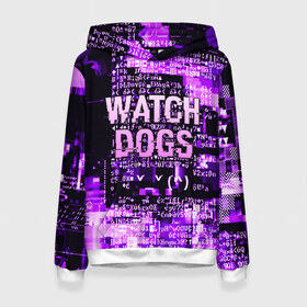 Женская толстовка 3D с принтом WATCH DOGS в Екатеринбурге, 100% полиэстер  | двухслойный капюшон со шнурком для регулировки, мягкие манжеты на рукавах и по низу толстовки, спереди карман-кенгуру с мягким внутренним слоем. | action | ct os | ded sec | fox | game | hacker | legion | watch dogs | watch dogs 2 | watch dogs legion | знак лиса | игра | компьютерная игра | легион | хакер
