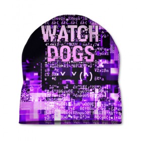 Шапка 3D с принтом WATCH DOGS в Екатеринбурге, 100% полиэстер | универсальный размер, печать по всей поверхности изделия | action | ct os | ded sec | fox | game | hacker | legion | watch dogs | watch dogs 2 | watch dogs legion | знак лиса | игра | компьютерная игра | легион | хакер