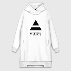 Платье-худи хлопок с принтом 30 SECONDS TO MARS в Екатеринбурге,  |  | 30 seconds to mars | 30 секунд до марса | jared leto | thirty seconds to mars | джаред лето