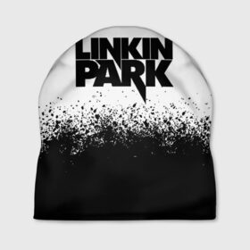 Шапка 3D с принтом LINKIN PARK в Екатеринбурге, 100% полиэстер | универсальный размер, печать по всей поверхности изделия | chester bennington | linkin park | mike shinoda | линкин парк