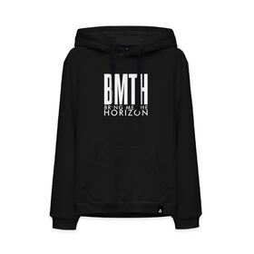 Мужская толстовка с принтом BRING ME THE HORIZON в Екатеринбурге, френч-терри, мягкий теплый начес внутри (100% хлопок) | карман-кенгуру, эластичные манжеты и нижняя кромка, капюшон с подкладом и шнурком | bmth | bring me the horizon