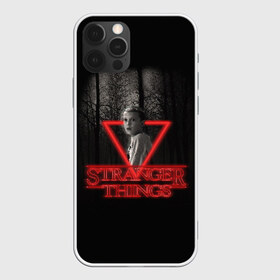 Чехол для iPhone 12 Pro Max с принтом STRANGER THINGS в Екатеринбурге, Силикон |  | 11 | eleven | stranger | things | дела | крайне | оди | одиннадцатая | одиннадцать | очень | события | странные