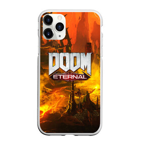 Чехол для iPhone 11 Pro матовый с принтом DOOM ETERNAL в Екатеринбурге, Силикон |  | doom | doom eternal | game | дум