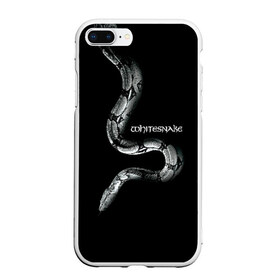 Чехол для iPhone 7Plus/8 Plus матовый с принтом WHITESNAKE в Екатеринбурге, Силикон | Область печати: задняя сторона чехла, без боковых панелей | whitesnake | ws | белая змея | блюз | вайт | вайтснек | вс | глэм | джоэл хокстра | дэвид ковердэйл | майкл девин | метал | микеле луппи | реб бич | рок группа | снек | томми олдридж | хард | хеви