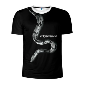 Мужская футболка 3D спортивная с принтом WHITESNAKE в Екатеринбурге, 100% полиэстер с улучшенными характеристиками | приталенный силуэт, круглая горловина, широкие плечи, сужается к линии бедра | whitesnake | ws | белая змея | блюз | вайт | вайтснек | вс | глэм | джоэл хокстра | дэвид ковердэйл | майкл девин | метал | микеле луппи | реб бич | рок группа | снек | томми олдридж | хард | хеви
