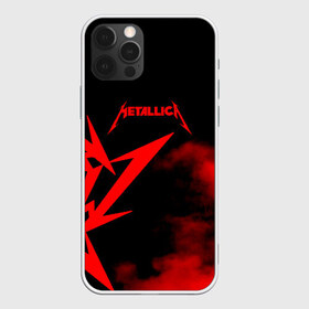 Чехол для iPhone 12 Pro Max с принтом Metallica в Екатеринбурге, Силикон |  | Тематика изображения на принте: metalica | metallica | группа | джеймс хэтфилд | кирк хэмметт | ларс ульрих | метал | металика | металлика | миталика | музыка | роберт трухильо | рок | трэш | трэшметал | хард | хеви