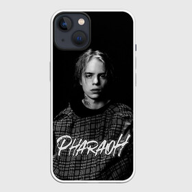 Чехол для iPhone 13 с принтом PHARAOH (Ч Б) в Екатеринбурге,  |  | dead | dead dynasty | dynasty | pharaoh | rap | реп | рэп | фара | фараон