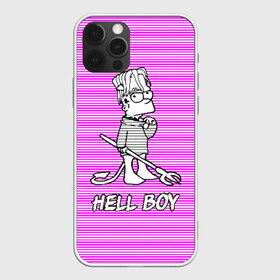 Чехол для iPhone 12 Pro Max с принтом Lil Peep (Hell Boy) в Екатеринбурге, Силикон |  | alone | boy | hell | hell boy | lil | lil peep | peep | rap | sad | лил пип | маленький пип | пип | реп | рэп