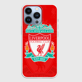 Чехол для iPhone 13 Pro с принтом Liverpool (2) в Екатеринбурге,  |  | Тематика изображения на принте: champions | england | league | liverpool | англия | ливерпуль | лига | чемпионов