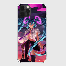 Чехол для iPhone 12 Pro Max с принтом Hatsune Miku в Екатеринбурге, Силикон |  | anime | character | geisha | hatsune miku | japan | kimono | manga | style | аниме | вокалоид | девушки | манга | мульт | оружие | сёдзё | сериал | хатсуне мику