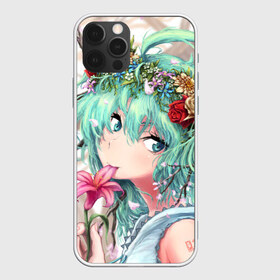 Чехол для iPhone 12 Pro Max с принтом Hatsune Miku в Екатеринбурге, Силикон |  | anime | character | geisha | hatsune miku | japan | kimono | manga | style | аниме | вокалоид | девушки | манга | мульт | оружие | сёдзё | сериал | хатсуне мику