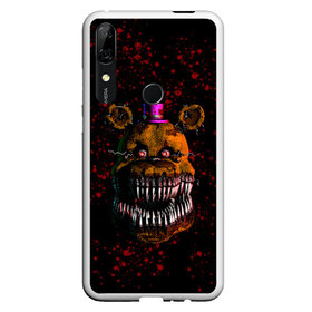 Чехол для Honor P Smart Z с принтом FNAF Nightmare в Екатеринбурге, Силикон | Область печати: задняя сторона чехла, без боковых панелей | blood | five nights at freddy’s | fnaf | game | horror | игра | кровь | пять ночей у фредди | ужас | фнаф | фреди