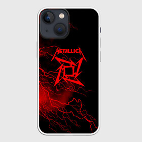 Чехол для iPhone 13 mini с принтом Metallica в Екатеринбурге,  |  | metalica | metallica | группа | джеймс хэтфилд | кирк хэмметт | ларс ульрих | метал | металика | металлика | миталика | музыка | роберт трухильо | рок | трэш | трэшметал | хард | хеви