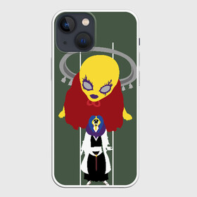 Чехол для iPhone 13 mini с принтом Mayuri Kurotsuchi в Екатеринбурге,  |  | bankai | bleach | captain | kurotsuchi | mayuri | shinigami | банкай | блич | капитан | куроцучи | маюри куроцути | шинигами