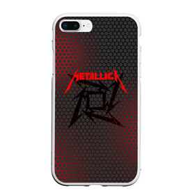Чехол для iPhone 7Plus/8 Plus матовый с принтом Metallica в Екатеринбурге, Силикон | Область печати: задняя сторона чехла, без боковых панелей | metalica | metallica | группа | джеймс хэтфилд | кирк хэмметт | ларс ульрих | метал | металика | металлика | миталика | музыка | роберт трухильо | рок | трэш | трэшметал | хард | хеви