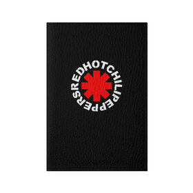 Обложка для паспорта матовая кожа с принтом RED HOT CHILI PEPPERS в Екатеринбурге, натуральная матовая кожа | размер 19,3 х 13,7 см; прозрачные пластиковые крепления | Тематика изображения на принте: red hot chili peppers | rhcp | ред хот чили пепперс | рхчп