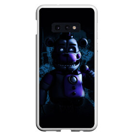 Чехол для Samsung S10E с принтом Five Nights at Freddy в Екатеринбурге, Силикон | Область печати: задняя сторона чехла, без боковых панелей | 4 | animation | bonnie | chica | fnaf | foxy | freddy | funny | horror | pizza | scary | sfm | бонни | майк | ночей | пять | ужас | фокси | фредди | чика | шмидт